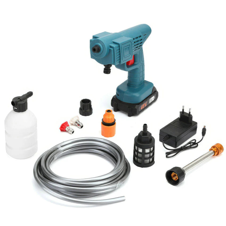Premium High Pressure Car Washer Gun - Blue