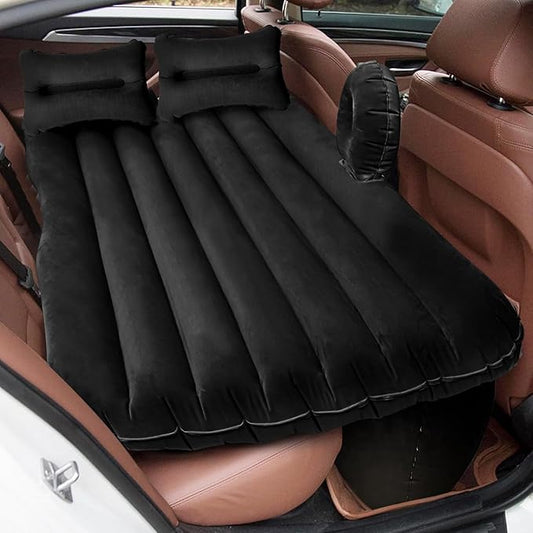 Premium Car Inflatable Bed with Pump & 2 Air Pillow