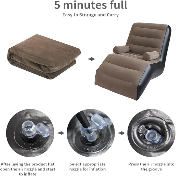 Inflatable Air Sofa - 2026 ( Multi-Color)