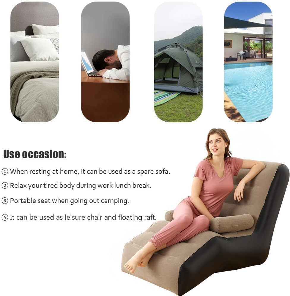 Inflatable Air Sofa - 2026 ( Multi-Color)