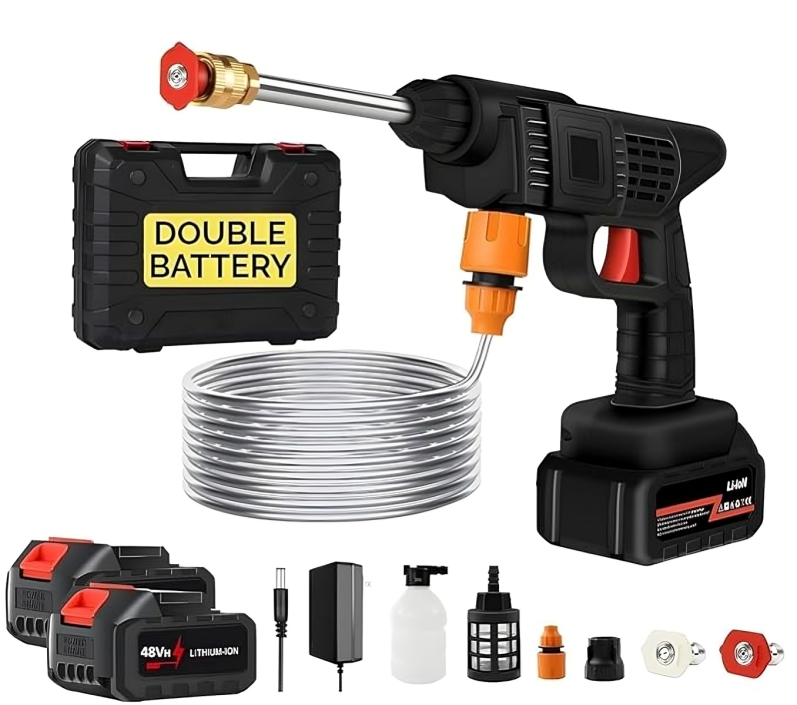Double Battery Car Washer