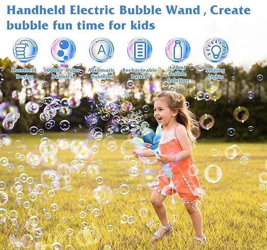 Chargeable Automatic Bubble Machine