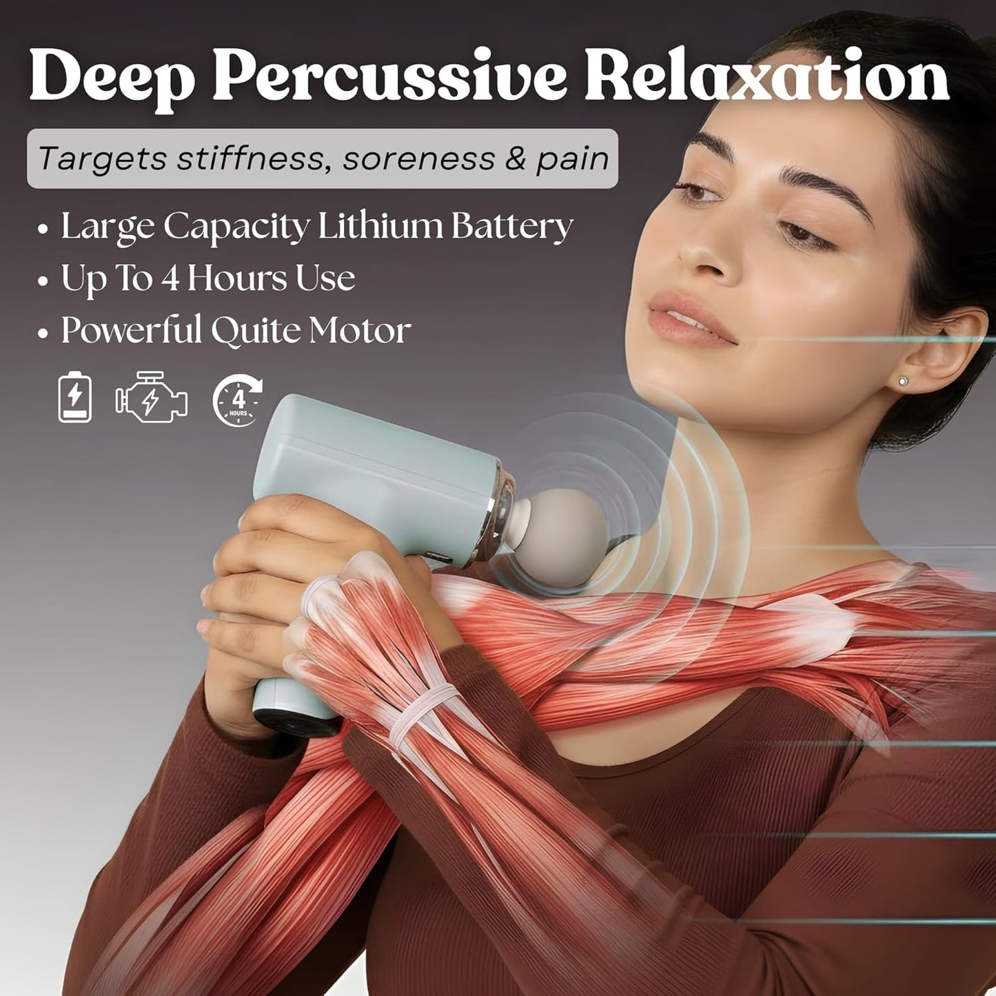 Bullet Massager with 9 Heads