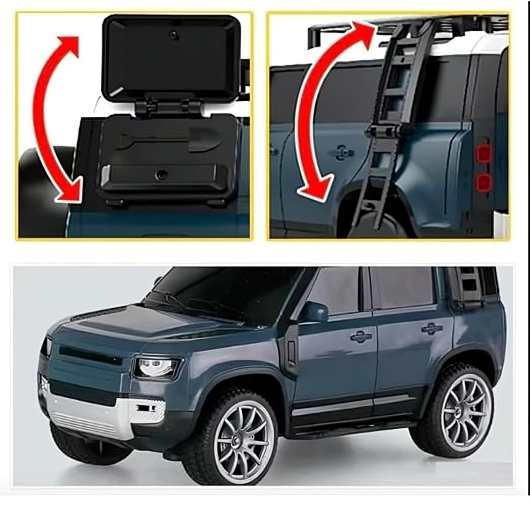 Remote Control Defender Car - Heavy Plastic(NavyBlue,PistaGreen)(1 piece)