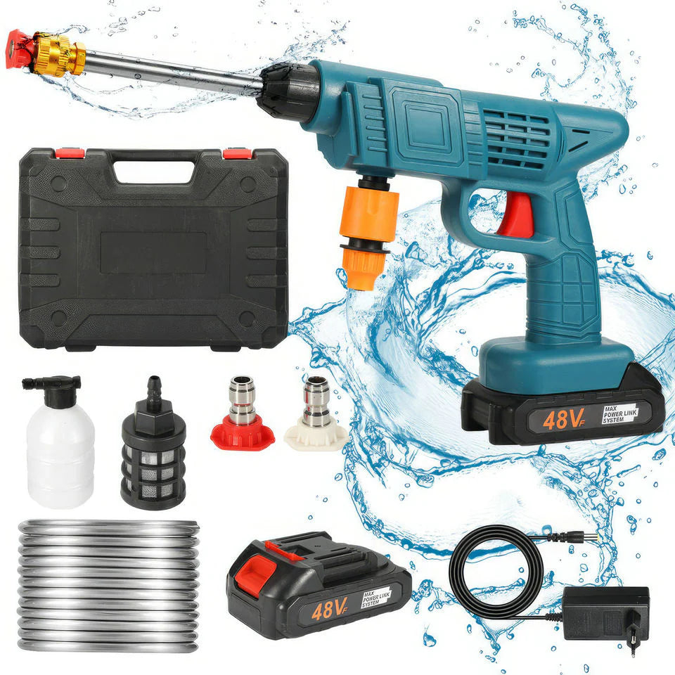 Premium High Pressure Car Washer Gun - Blue