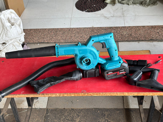 2 in 1 Portable Vacuum + Blower Premium Quality ( Blue Color )