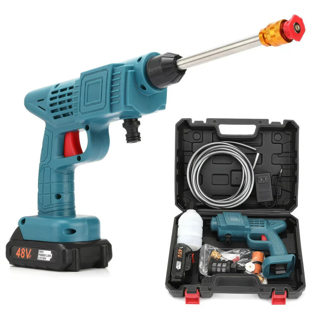 Premium High Pressure Car Washer Gun - Blue